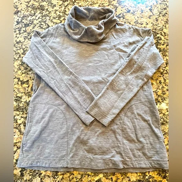 Organic Cotton Turtleneck Sweater Top - Picture 1 of 7